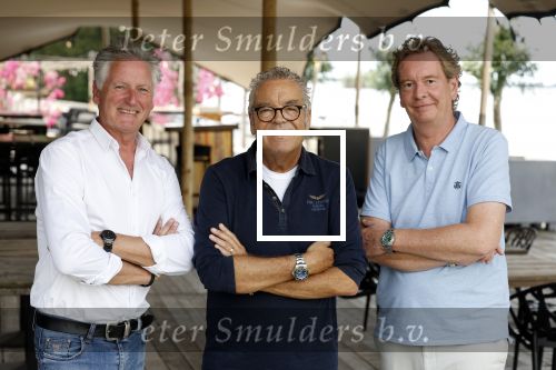 Vinkeveen 5 september 2022
Peter Rijsenbrij Olav Mol en Alexander Stevens van Grand Prix radio bij the Harbour Club Vinkeveen