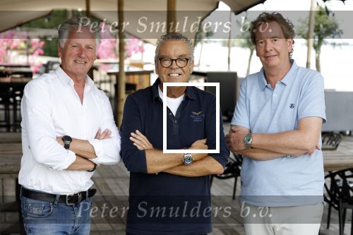 Vinkeveen 5 september 2022
Peter Rijsenbrij Olav Mol en Alexander Stevens van Grand Prix radio bij the Harbour Club Vinkeveen