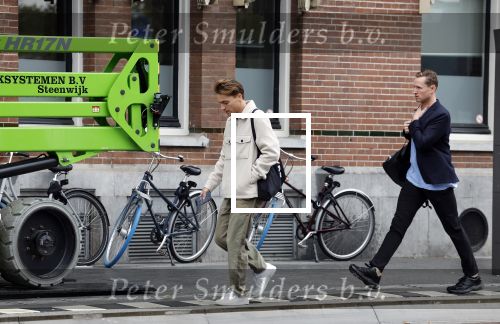 Amsterdam 26 september 2022
Robbert Rodenburg  met partner Daan Hoogervorst in amsterdam zuid