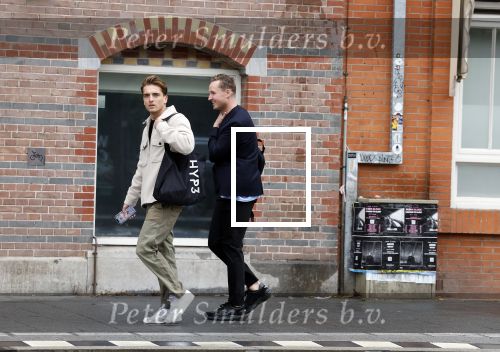 Amsterdam 26 september 2022
Robbert Rodenburg  met partner Daan Hoogervorst in amsterdam zuid
