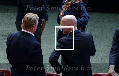 Amsterdam 21 september 2022
Koning Willem Alexander bezoekt sportdag van de Johan Cruyff foundation op de toekomst en in de Johan Cruyff Arena . Danny Cruyff Jordi Cruyff en zijn dochter Susila . Ronald Koeman