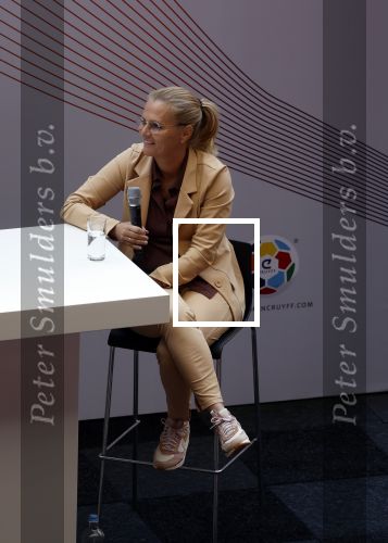 Amsterdam 21 september 2022
Koning Willem Alexander bezoekt sportdag van de Johan Cruyff foundation op de toekomst en in de Johan Cruyff Arena . Danny Cruyff Jordi Cruyff en zijn dochter Susila . Sarina Wiegman