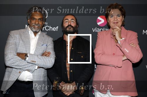 Amsterdam 28 september 2022
Presentatie kookprogramma Nederlandse Celebrit Masterchef Nederland met oa Victor Abeln Stijn Fransen Jetske v d Elsen  Freddy Tratlehner ( Vjeze Fur)Louise Schiffmacher  Amije Roos v d Laan en Jeangu Macrooy doen mee aan het programma. De jury bestaat uit Soenil Bahadoer Angelique Schmeinck en Joel Broekaert.