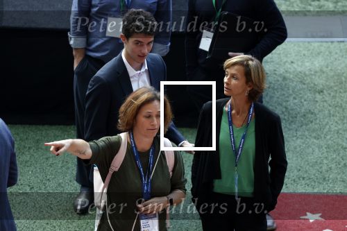 Amsterdam 21 september 2022
Koning Willem Alexander bezoekt sportdag van de Johan Cruyff foundation op de toekomst en in de Johan Cruyff Arena . Danny Cruyff Jordi Cruyff en zijn dochter Susila .