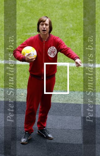 Amsterdam 21 september 2022
Koning Willem Alexander bezoekt sportdag van de Johan Cruyff foundation op de toekomst en in de Johan Cruyff Arena . Danny Cruyff Jordi Cruyff en zijn dochter Susila . Tobias Nierop