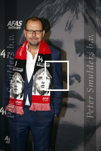 Leusden 29 september 2022
Premiere theater stuk over leven Johan Cruijff in Afas Leusden . Wolter Lommerde met partner