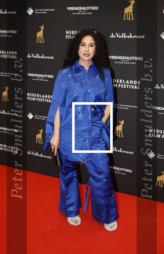 Utrecht 21 september 2022
Premiere Zee van tijd tijdens de openingsavond van het Nederlands filmfestival in de schouwburg in Utrecht. Zineb Fallouk