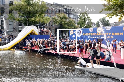 Amsterdam 3 september 2023
De ALS Cityswim in de grachten van Amsterdam.