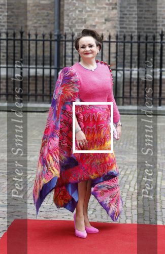 Den Haag 19 september 2023
Prinsjesdag 2023 . Aankomst van de ministers met partners en Staatsecretarissen met partners op het binnenhof. Alexandra van Huffelen met man