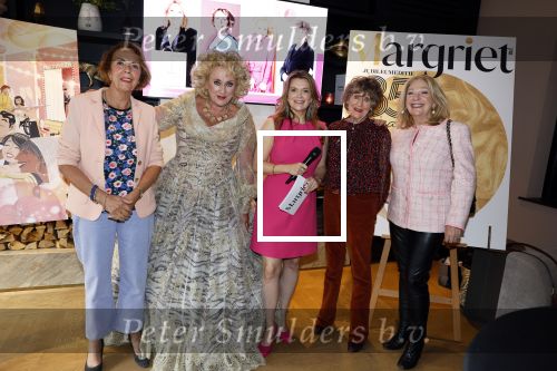 Utrecht 26 september 2023
Magazine Margriet bestaat 85 jaar . Angela Groothuizen Helene v Santen en Hedy Ancona