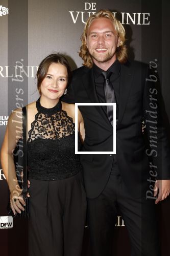 Amsterdam 11 september 2023
Premiere de Vuurlinie in Thuschinski Amsterdam .  Barbara Sloesen en Joost Hofman