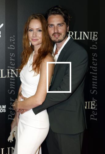 Amsterdam 11 september 2023
Premiere de Vuurlinie in Thuschinski Amsterdam .  Bertrie Wierenga en Dorian Bindels