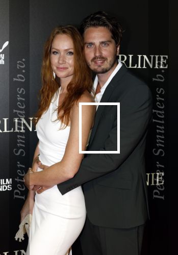 Amsterdam 11 september 2023
Premiere de Vuurlinie in Thuschinski Amsterdam .  Bertrie Wierenga en Dorian Bindels