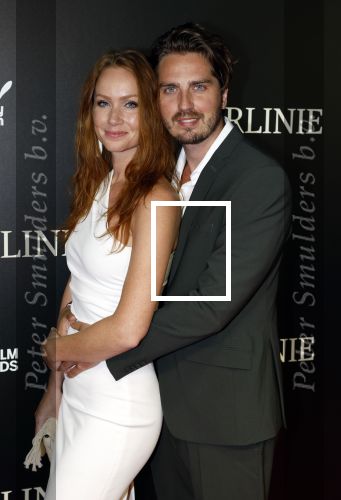 Amsterdam 11 september 2023
Premiere de Vuurlinie in Thuschinski Amsterdam .  Bertrie Wierenga en Dorian Bindels