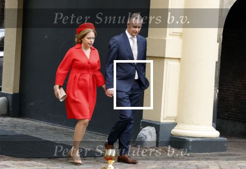 Den Haag 19 september 2023
Prinsjesdag 2023 . Aankomst van de ministers met partners en Staatsecretarissen met partners op het binnenhof. carola Schouten met partner