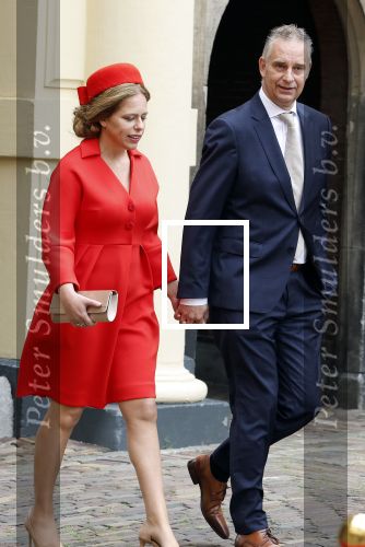 Den Haag 19 september 2023
Prinsjesdag 2023 . Aankomst van de ministers met partners en Staatsecretarissen met partners op het binnenhof. carola Schouten met partner