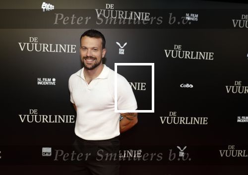 Amsterdam 11 september 2023
Premiere de Vuurlinie in Thuschinski Amsterdam .  Dai Carter