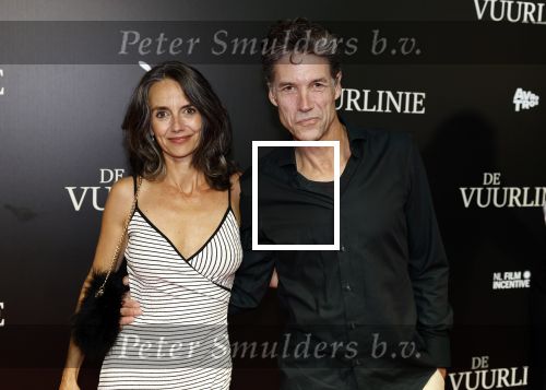 Amsterdam 11 september 2023
Premiere de Vuurlinie in Thuschinski Amsterdam . Daniel Boissevain en partner Vanessa Henneman