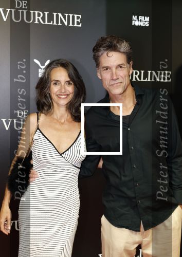 Amsterdam 11 september 2023
Premiere de Vuurlinie in Thuschinski Amsterdam . Daniel Boissevain en partner Vanessa Henneman