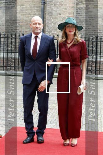 Den Haag 19 september 2023
Prinsjesdag 2023 . Aankomst van de ministers met partners en Staatsecretarissen met partners op het binnenhof. Dilan Yesilgoz-Zegerius kwam met haar man