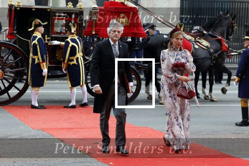 Den Haag 19 september 2023
Prinsjesdag 2023. Aanwezig namens de koninklijke familie , Koning Willem Alexander Koningin Maxima Prinses Amalia Prinses Alexia Prins Constantijn en Prinses laurentien. Drs. Bibi gravin van Zuylen van Nijevelt-den Beer Poortugael en Chris Breedveld