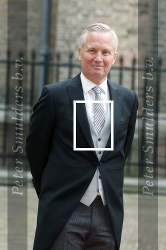 Den Haag 19 september 2023
Prinsjesdag 2023 . Aankomst van de ministers met partners en Staatsecretarissen met partners op het binnenhof. Eric v d Burg met ....