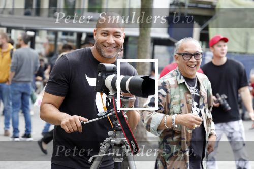 Amsterdam 2 september 2023
Everon Jackson Hooi heeft fotoshoot met zijn ondergoed merk Iamtoro op Leidseplein in het centrum van Amsterdam.