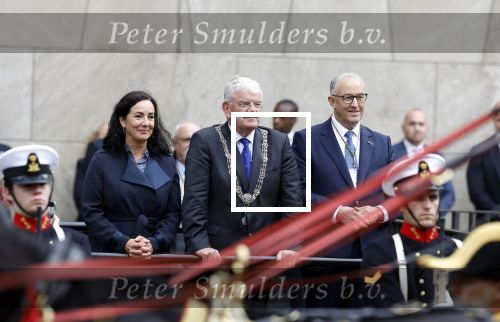 Den Haag 19 september 2023
Prinsjesdag 2023. Aanwezig namens de koninklijke familie , Koning Willem Alexander Koningin Maxima Prinses Amalia Prinses Alexia Prins Constantijn en Prinses laurentien. Femke Halsema Jan v Zanen en Aboutaleb