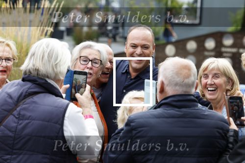 Hilversum 29 augustus 2023
Presentatie nieuwe tv seizoen NPO bij studio 21 op het mediapark.
FRANS BAUER IS RUIM 32 KG afgevallen .