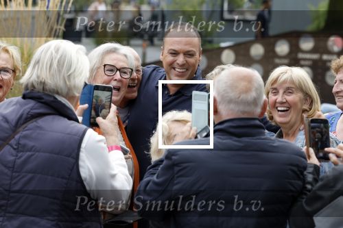 Hilversum 29 augustus 2023
Presentatie nieuwe tv seizoen NPO bij studio 21 op het mediapark.
FRANS BAUER IS RUIM 32 KG afgevallen .