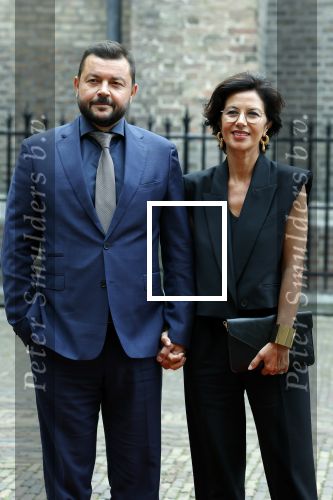 Den Haag 19 september 2023
Prinsjesdag 2023 . Aankomst van de ministers met partners en Staatsecretarissen met partners op het binnenhof. Gunay Uslu met man