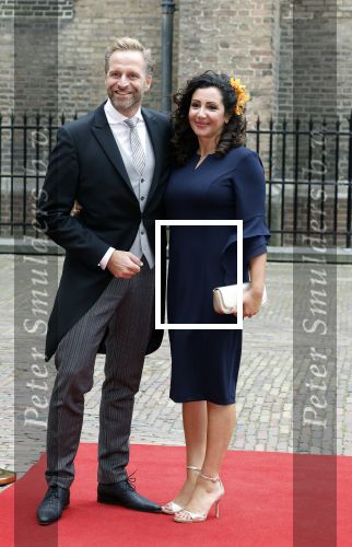 Den Haag 19 september 2023
Prinsjesdag 2023 . Aankomst van de ministers met partners en Staatsecretarissen met partners op het binnenhof. Hugo de Jonge met zijn vrouw