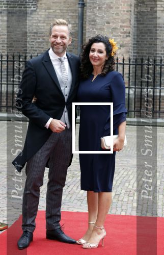 Den Haag 19 september 2023
Prinsjesdag 2023 . Aankomst van de ministers met partners en Staatsecretarissen met partners op het binnenhof. Hugo de Jonge met zijn vrouw