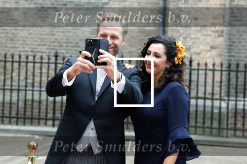 Den Haag 19 september 2023
Prinsjesdag 2023 . Aankomst van de ministers met partners en Staatsecretarissen met partners op het binnenhof. Hugo de Jonge met zijn vrouw