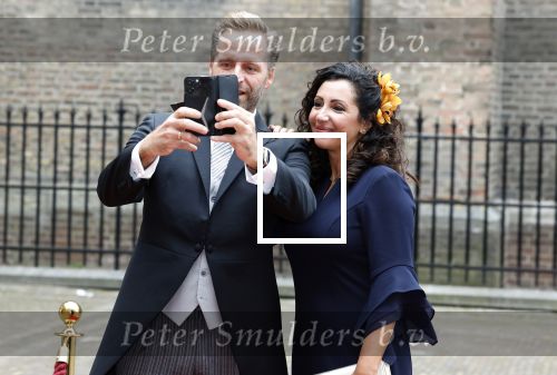 Den Haag 19 september 2023
Prinsjesdag 2023 . Aankomst van de ministers met partners en Staatsecretarissen met partners op het binnenhof. Hugo de Jonge met zijn vrouw