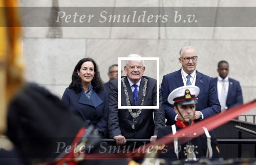 Den Haag 19 september 2023
Prinsjesdag 2023 . Burgemeester jan v Zanen met zij n Collegas Aboutaleb en Femke Halsema