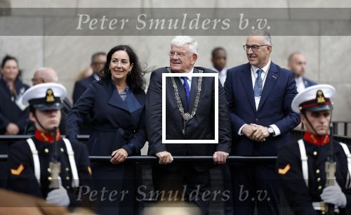 Den Haag 19 september 2023
Prinsjesdag 2023 . Burgemeester jan v Zanen met zij n Collegas Aboutaleb en Femke Halsema