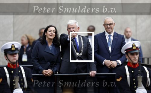 Den Haag 19 september 2023
Prinsjesdag 2023 . Burgemeester jan v Zanen met zij n Collegas Aboutaleb en Femke Halsema