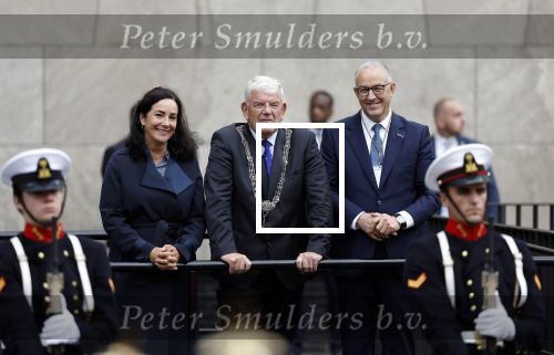 Den Haag 19 september 2023
Prinsjesdag 2023 . Burgemeester jan v Zanen met zij n Collegas Aboutaleb en Femke Halsema