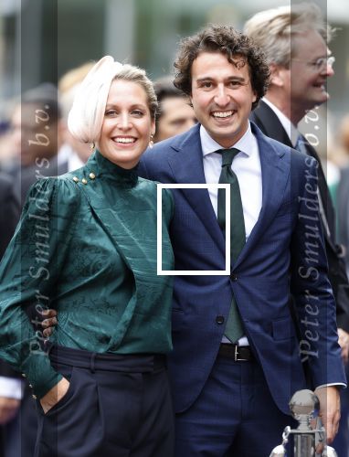 Den Haag 19 september 2023
Prinsjesdag 2023. Jesse Klaver met zijn vrouw