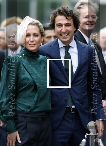 Den Haag 19 september 2023
Prinsjesdag 2023. Jesse Klaver met zijn vrouw