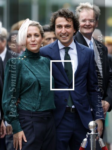 Den Haag 19 september 2023
Prinsjesdag 2023. Jesse Klaver met zijn vrouw
