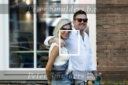 Amsterdam 8 september 2023
Johnny de Mol en zijn vrouw Anouk de Mol  op straat in Amsterdam zuid.