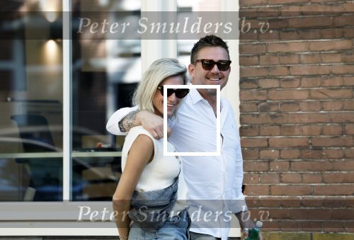 Amsterdam 8 september 2023
Johnny de Mol en zijn vrouw Anouk de Mol  op straat in Amsterdam zuid.
