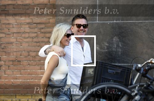Amsterdam 8 september 2023
Johnny de Mol en zijn vrouw Anouk de Mol  op straat in Amsterdam zuid.