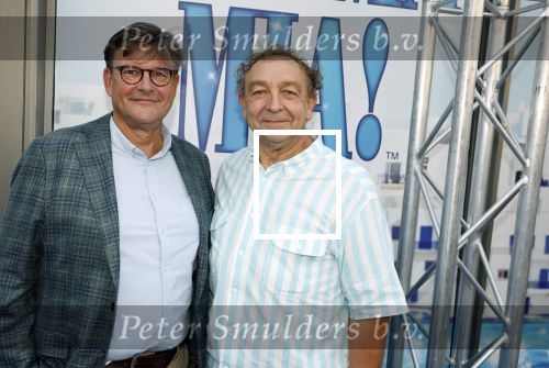 Amsterdam 10 september 2023
Premiere Mamma mia in het delamar theater. Jon v Eerd met partner