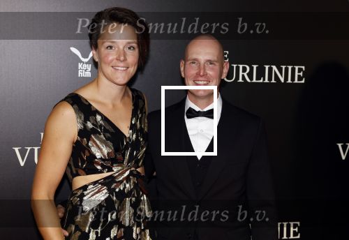 Amsterdam 11 september 2023
Premiere de Vuurlinie in Thuschinski Amsterdam .  Jorien ter Mors en partner