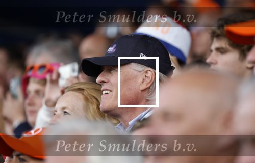 Zandvoort 27 augustus 2023
Grandprix F1 van Zandvoort gewonnen door Max Verstappen.
Jort Kelder met vriendin Noor Wagtendonk op de tribune