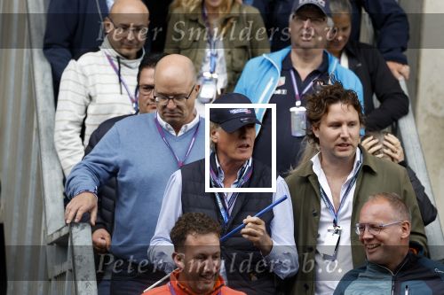 Zandvoort 27 augustus 2023
Grandprix F1 van Zandvoort gewonnen door Max Verstappen.
Jort Kelder met vriendin Noor Wagtendonk op de tribune