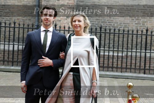 Den Haag 19 september 2023
Prinsjesdag 2023 . Aankomst van de ministers met partners en Staatsecretarissen met partners op het binnenhof. Kajsa Ollongren met zoon